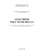 Thực Hành Hóa Lý