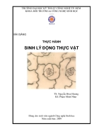 Sinh lý thực vật