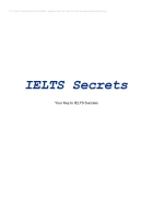 Ielts secrets