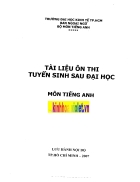 Tài liệu ôn thi tiếng Anh sau đại học