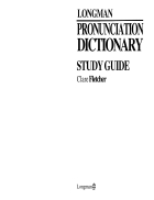 Pronunciation Dictionary Study Guide