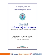 Bài giảng Tiếng Việt dành cho sinh viên Lào