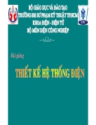 Thiết kế hệ thống điện