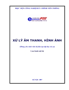 Xử lý âm thanh hình ảnh