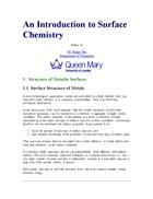 Ebook An Introduction to Surface Chemistry doc