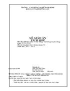 Giáo án tích hợp hệ thống tryuền động