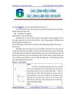 Giáo trình AutoCad Chuong 6