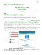 SkyDrive Explorer 1 4 Phần mềm và Hướng dẫn sử dụng