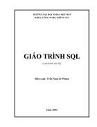 Giáo trình SQL Server