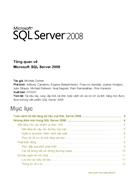 Tổng quan về Microsoft SQL Server 2008