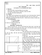 Công nghệ 6 Tiết 8