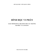 Hình học vi phân