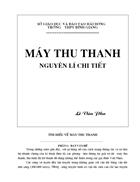 Máy thu thanh Nguyên lí chi tiết