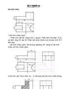 Cách vẽ đề 4 bài thực hành tr 36