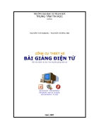 Thiết kế bài giảng Điện tử