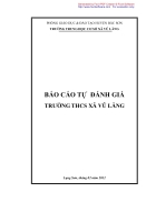 Báo cáo kiểm định chất lượng năm 2011