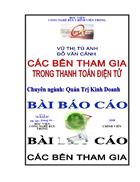 Bài báo cáo