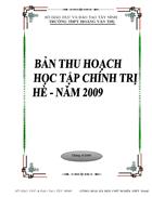 Bài thu hoạch chính trị hè 2009