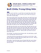 Buổi chiều trong công viên