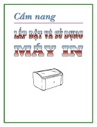 Cẩm nang lắp đặt và sử dụng máy in