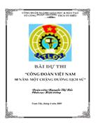 Bìa bài dự thi 80 năm CD VN Đẹp lắm