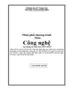 Chuong trinh cong nghe