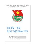 Chương trình rèn luyện đoàn viên năm 2012