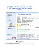 Đĩa driver tổng hợp cài các loại laptop