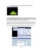 Ghi lời bài hát ra cửa sổ Windows Media Player