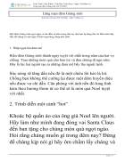 Giáng sinh ngọt ngào và mê đắm