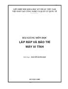 Giáo trình lắp ráp sữa chữa máy tính