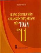 Hướng dẫn thực hiện chuẩn kiến thức toán 11