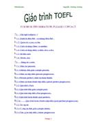 Giáo trình toefl