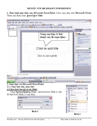 Giáo trình hướng dẫn Powerpoint 2003