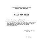 Giấy xin phép