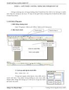 Hướng dẫn Power Point 1