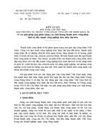 Kết luậnhn tw đoàn