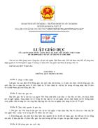 Luat giáo dục 2005