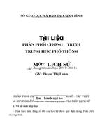 Phan phoi chuong trinh lich su