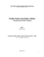 PPCT môn Văn giảm tải áp dụng từ 2011