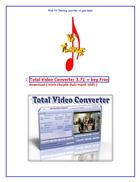 PHẦN MỀM Total Video Converter 3 17 KEY