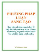 Phương pháp luận sáng tạo