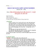 Sáng kiến kinh nghiệm mầm non