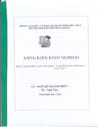 Sáng kiến kinh nghiệm Ngữ Văn 7