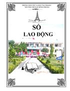 Sổ kế hoạch lao động THCS