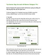 Tạo banner đẹp cho web với Banner Designer Pro