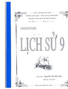 Sáng kiến kinh nghiệm Sử 9