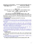 Tong ket Hoi Sinh vat canh