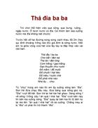 Thả đỉa ba ba