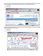 Trắc nghiệm về trình duyệt web
